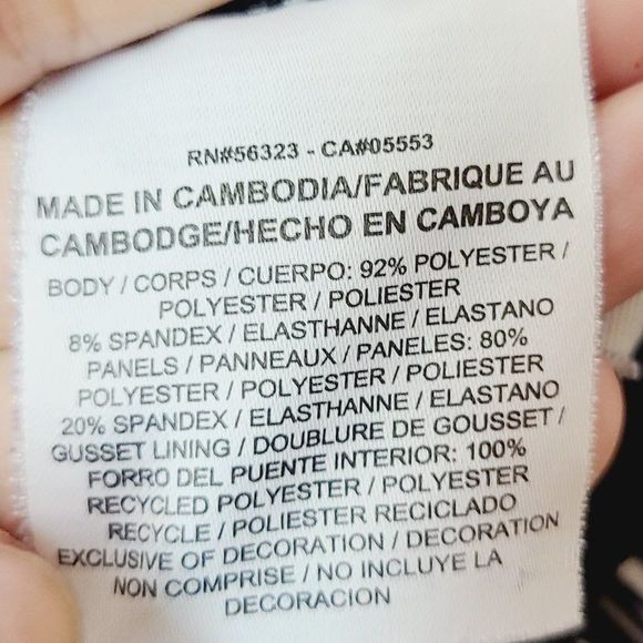 Nike Legging Pants DriFit Workout Athletic Pant Extra Small - Picture 7 of 9